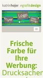 Mobile Screenshot of katrinhojer.de