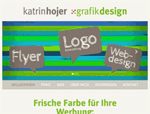 Tablet Screenshot of katrinhojer.de